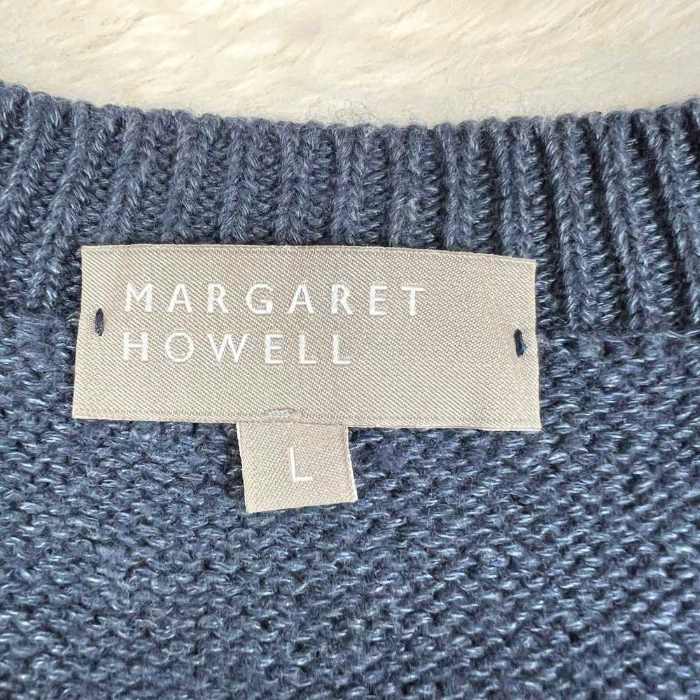 MARGARET HOWELL Sweater Wool Linen Made in Scotla… - image 3