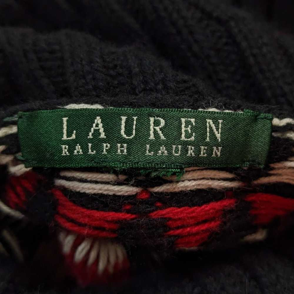 Lauren Ralph Lauren LRL Ralph Lauren black red ge… - image 6