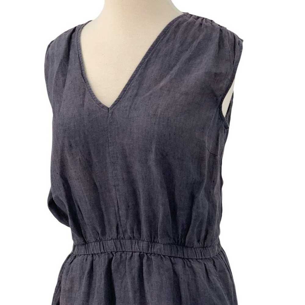 Garnet Hill Women's Linen V-Neck Sleeveless Cinch… - image 8