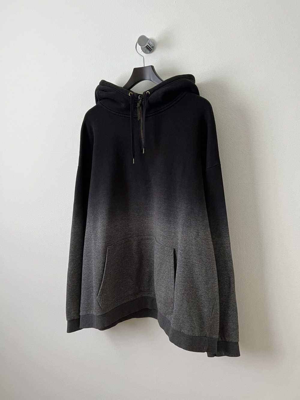 Robert Geller Ombre Quarter Zip Hoodie - image 4