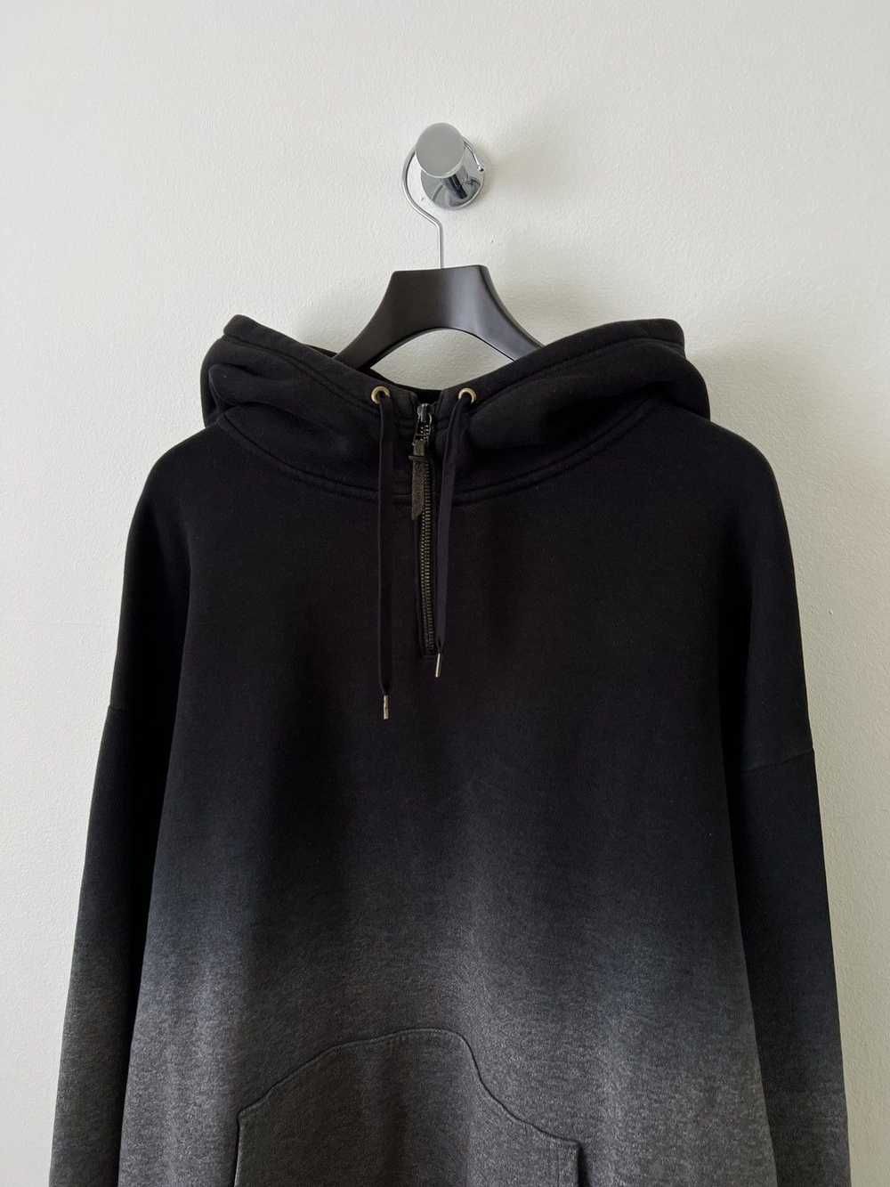 Robert Geller Ombre Quarter Zip Hoodie - image 5