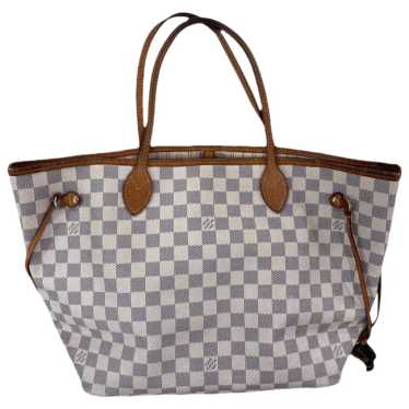 Louis Vuitton Neverfull leather tote