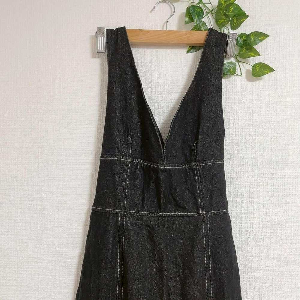 Ragnumoon Bustier One-Piece Mermaid Black Denim S… - image 6