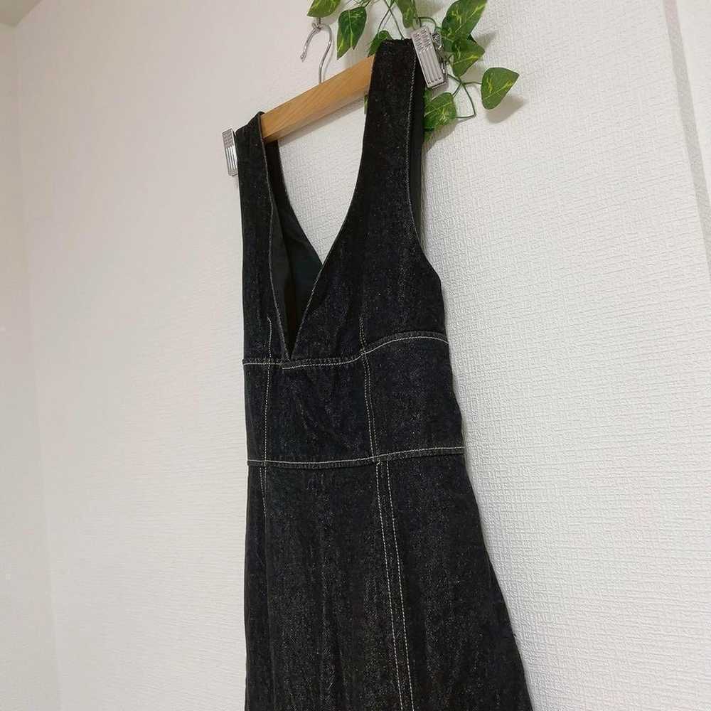 Ragnumoon Bustier One-Piece Mermaid Black Denim S… - image 8