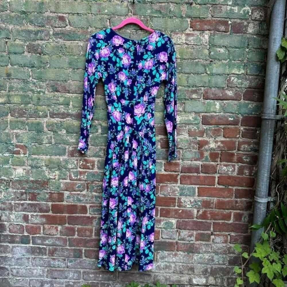 Dawn Joy Fashions Maxi Dress Women's Size Small V… - image 6