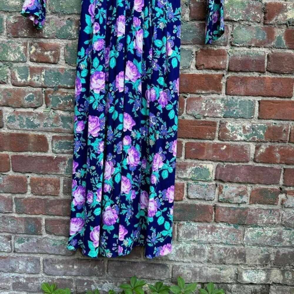 Dawn Joy Fashions Maxi Dress Women's Size Small V… - image 7