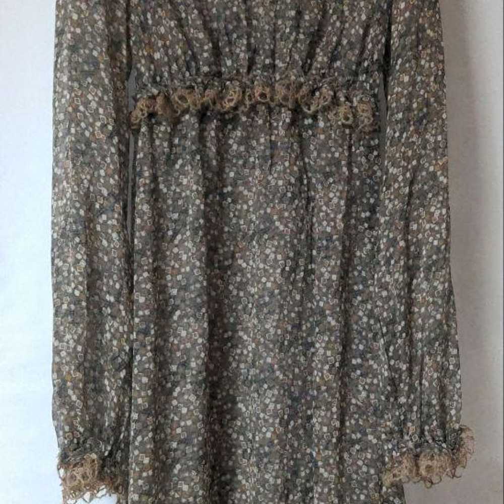 [Beautiful Condition] Christina T. Dress Silk - image 5