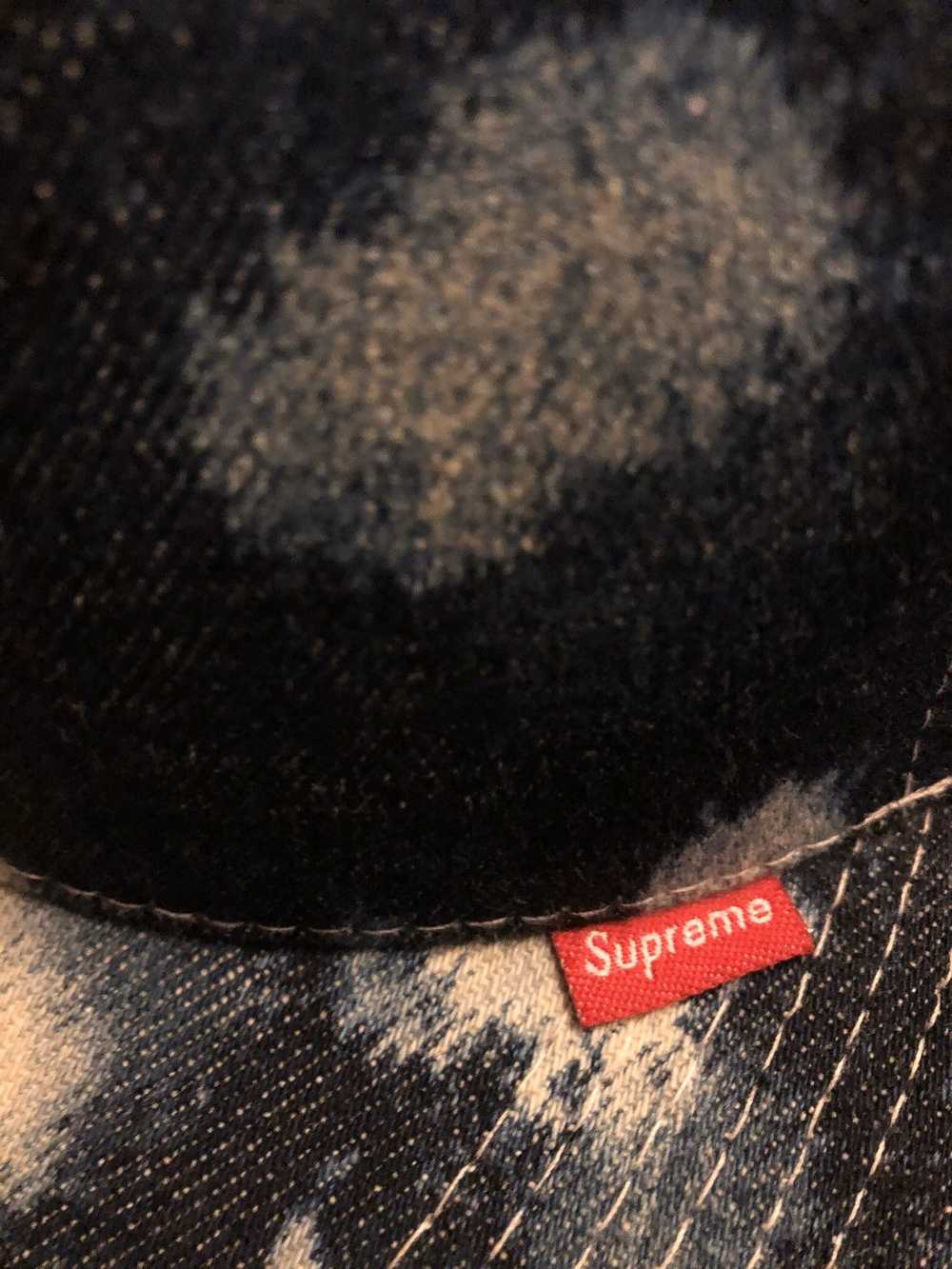 Supreme SS10 Supreme Bleached Denim SnapBack - image 4