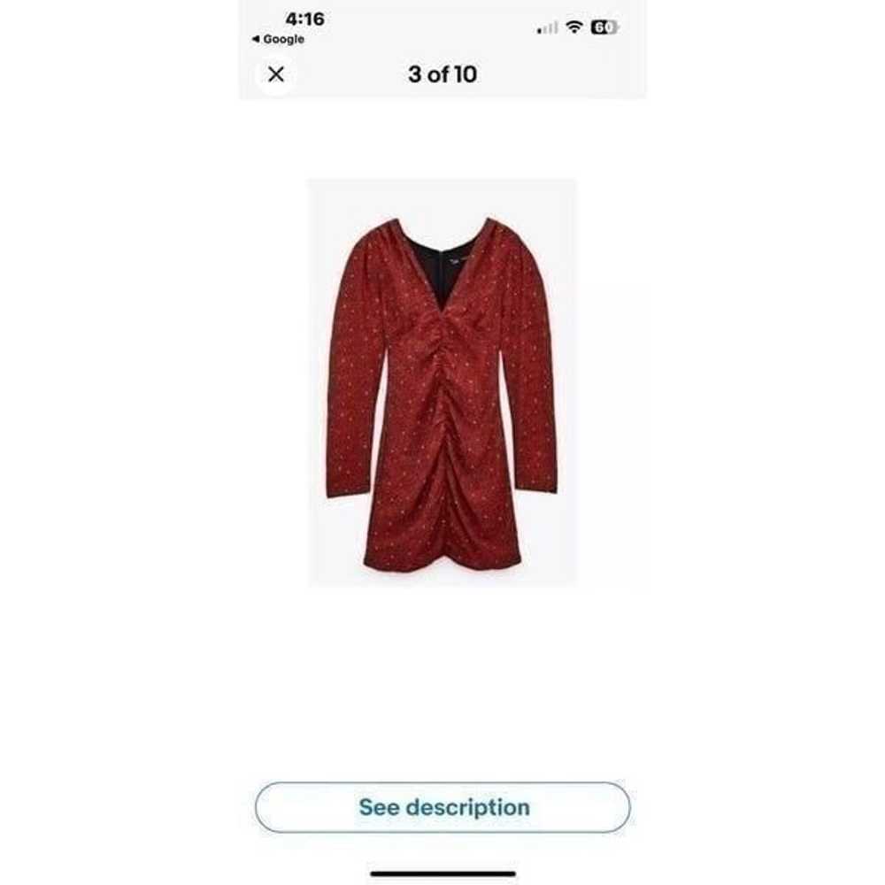 Zara Women’s Size Large Long Sleeve Cocktail Mini… - image 5