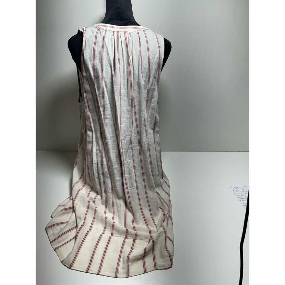 Splendid Women’s Linen Blend Striped Dress XL Lag… - image 4