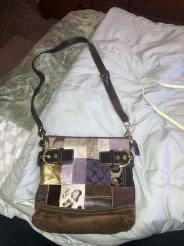 バッグ 00s patchwork boston bag Y2K hand bag 00s patchwork boston bag Y2K hand bag