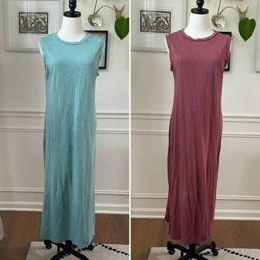 2 Universal Thread Cotton Sleeveless Dress Aqua Ma