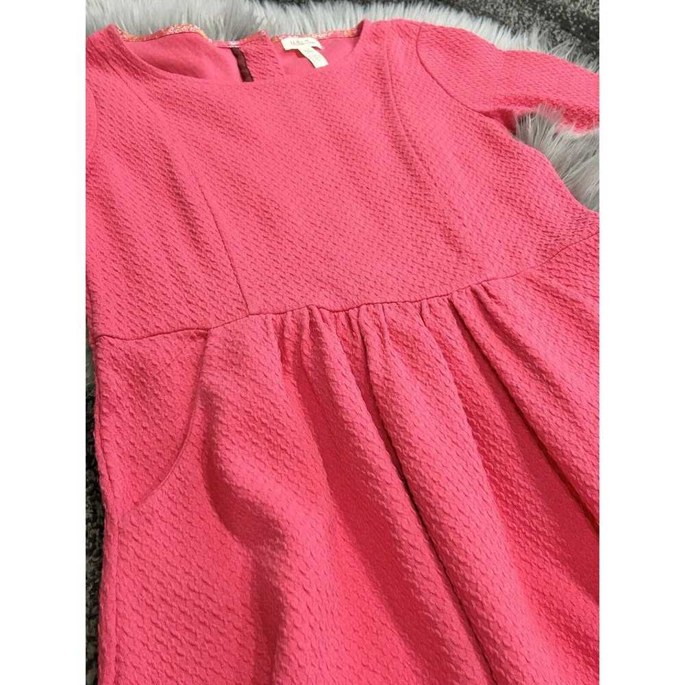 Matilda Jane Coral Textured Dress Size Medium - image 2