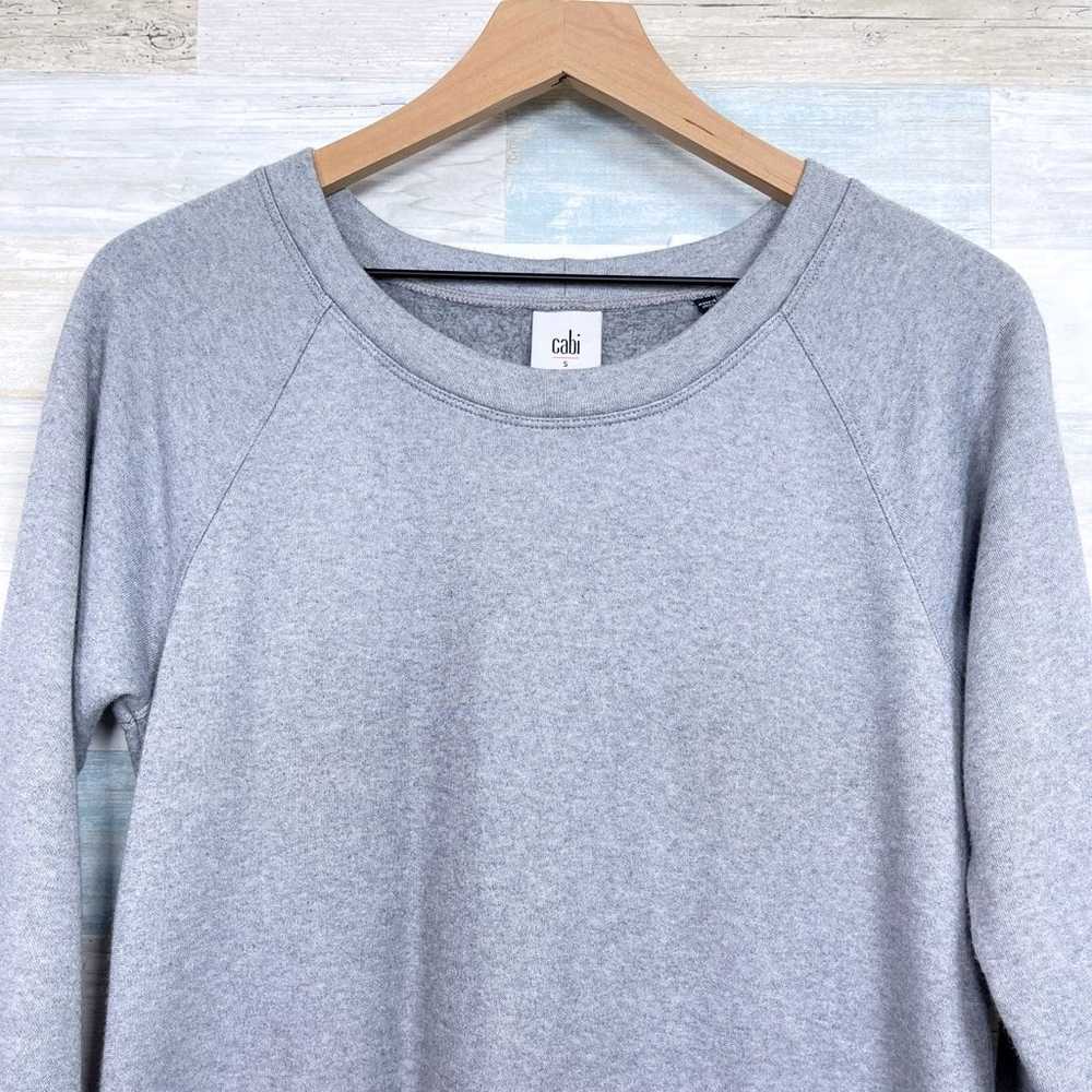 Cabi Flashdance Sweater Dress Gray French Terry D… - image 2