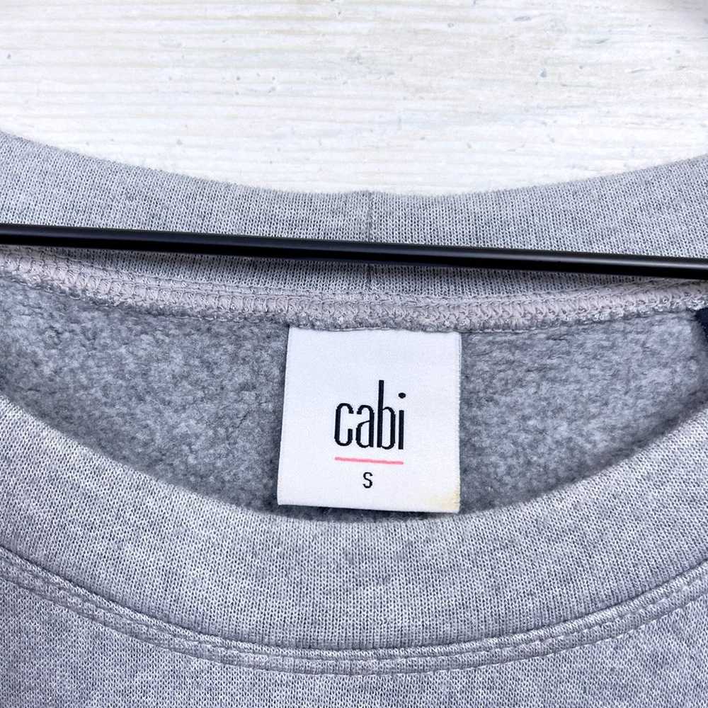 Cabi Flashdance Sweater Dress Gray French Terry D… - image 6