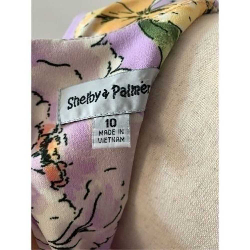 Shelby and Palmer floral dress size 10 - image 4