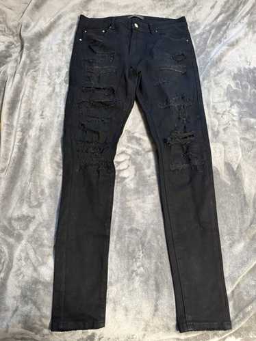 こ*る様 AMIRI Stack Jeans MX1サイズ 32 Amiri Black & Blue mx 1 amiri jeans, size 32 with tag | Grailed