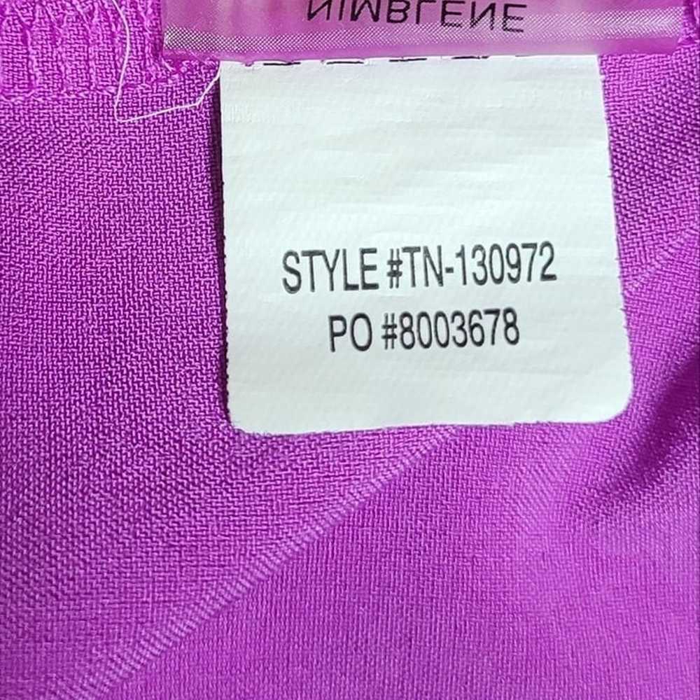 Title Nine Purple Athletic Racer Back Dress sz 14 - image 8