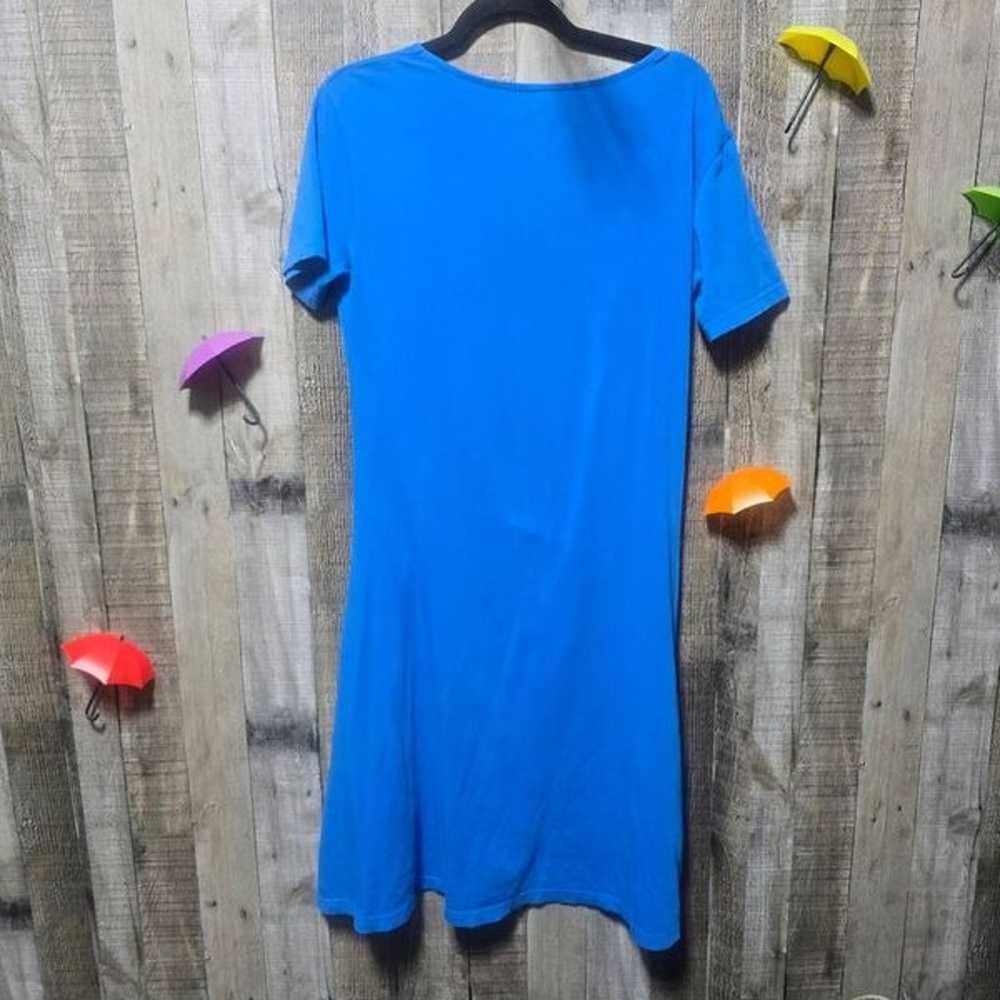 Kuhl Blue Organic Cotton Midi Dress - image 3