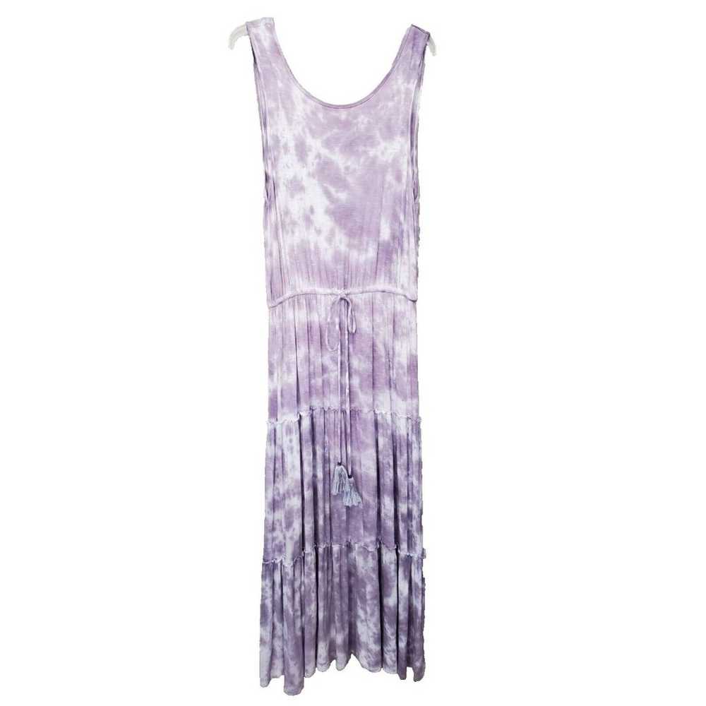 Knox Rose Tie-Dye Sleeveless Tiered Drawstring Wa… - image 1