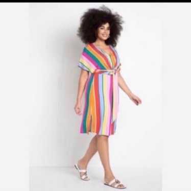 Eloquii Rainbow Wrap Around