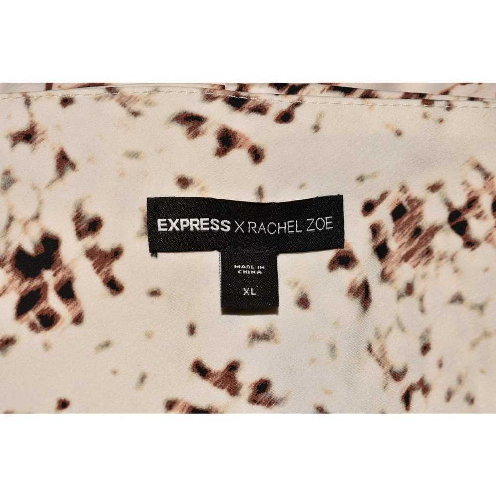 EXPRESS X RACHEL ZOE $148 Printed Satin Cowl Neck… - image 3