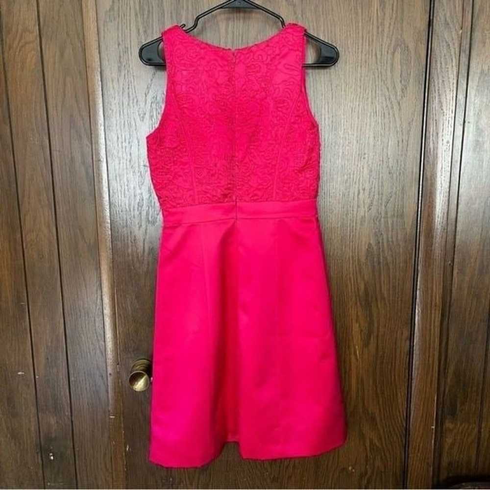 Kay Unger Hot Pink Dress - image 3