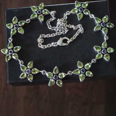 Nicky Butler 925 Sterling Silver Vintage Peridot &