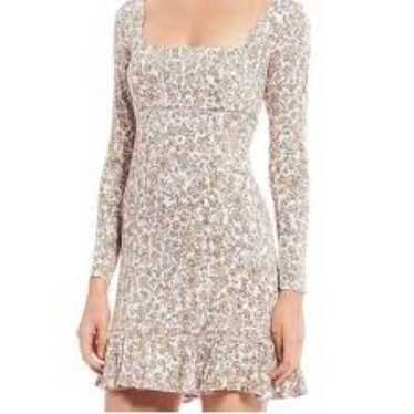 Free People Ivory Combo Boheme Dress Size 8