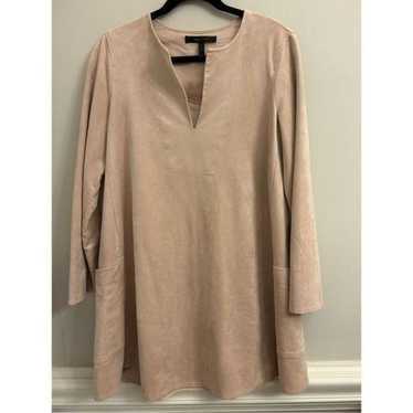 BCBGMaxazria Faux Suede Dress size M - image 1