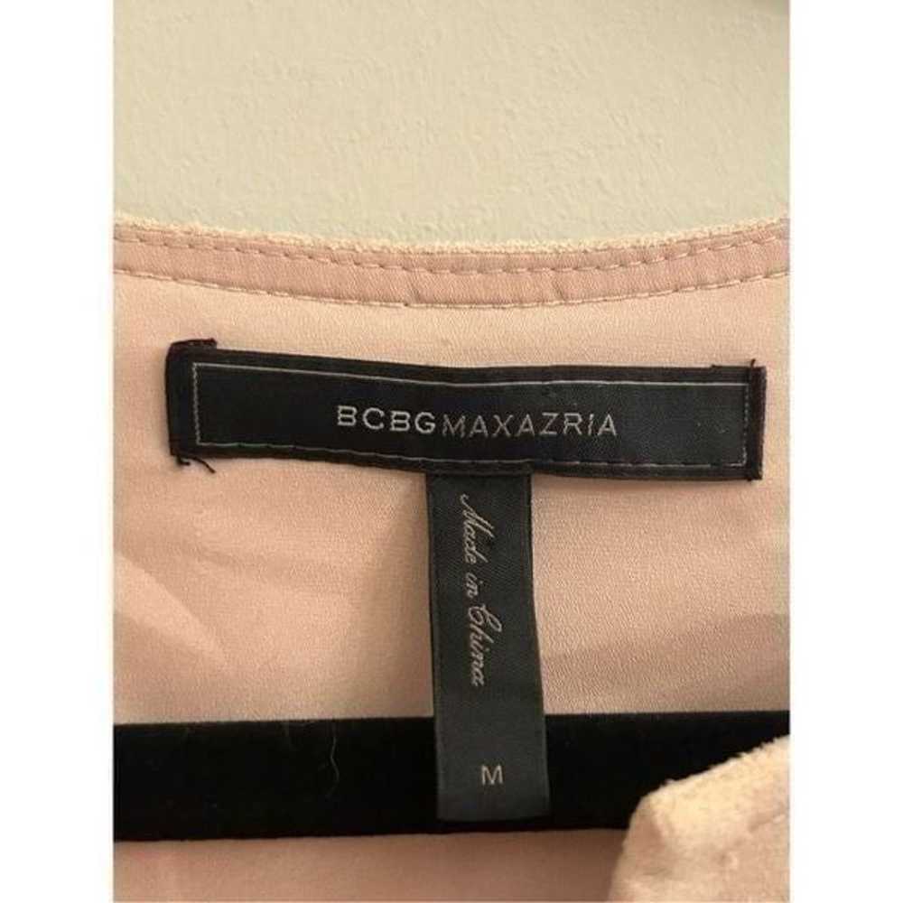 BCBGMaxazria Faux Suede Dress size M - image 3