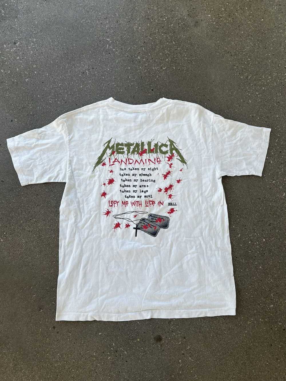 Band Tees × Metallica × Vintage Vintage Metallica… - image 2