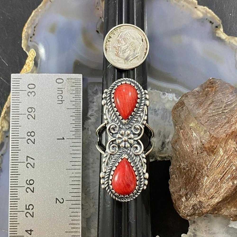 Carolyn Pollack Sterling Silver 2 Pear Red Jasper… - image 8