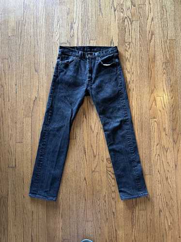 Levi's Vintage faded black 501 32x32