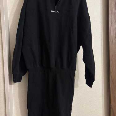 RVCA Black Long Sleeve Dress L/15/12