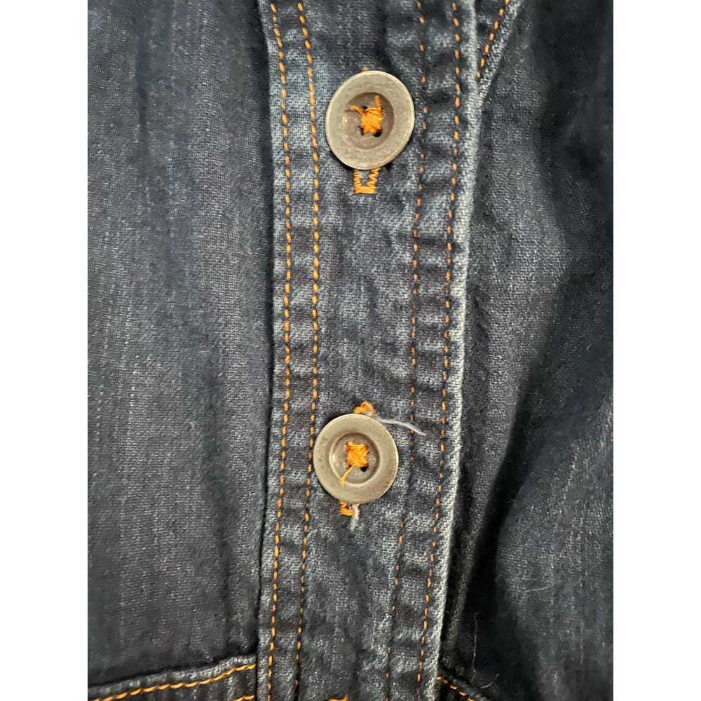 Anthropologie Maeve Button Front Denim Belted Wai… - image 3