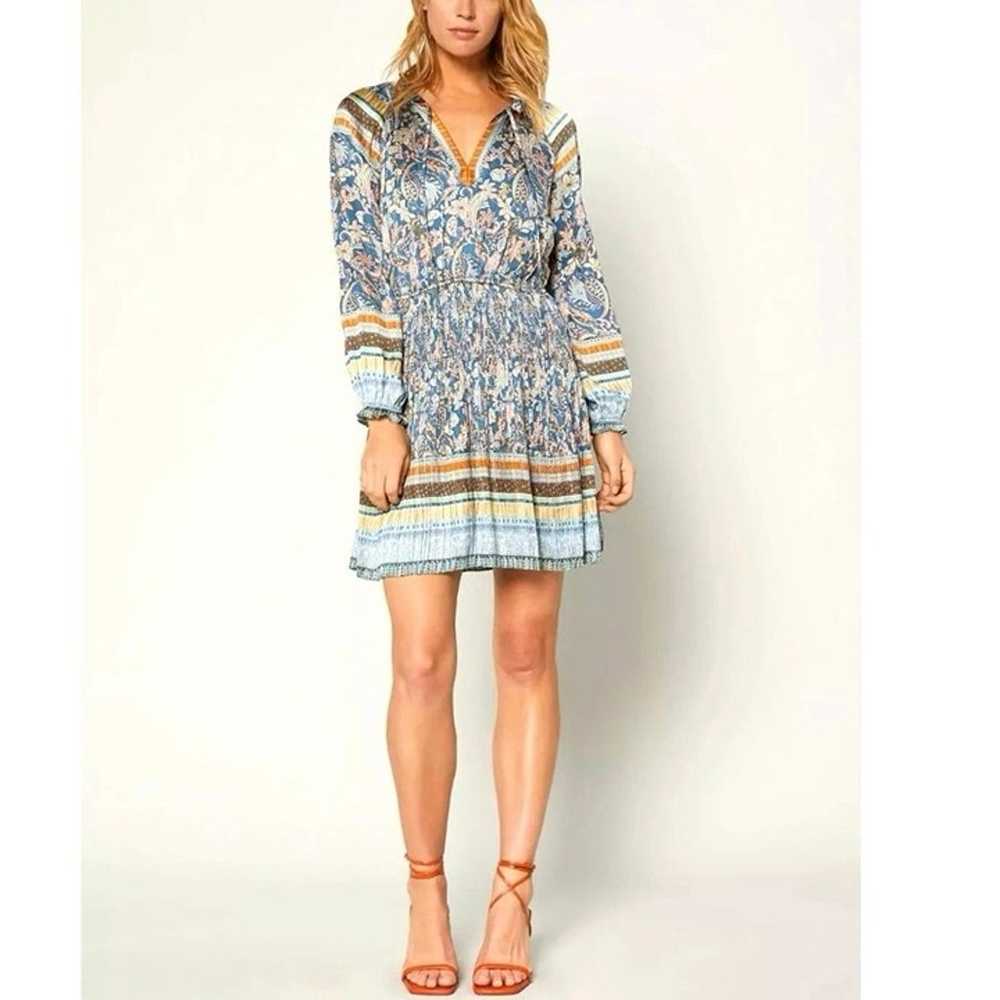 ANTHROPOLOGIE CURRENT AIR Paisley Border Print Sm… - image 2