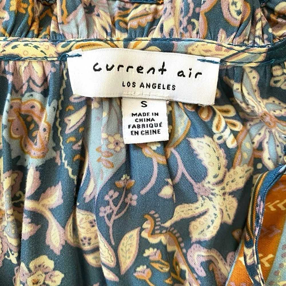 ANTHROPOLOGIE CURRENT AIR Paisley Border Print Sm… - image 9