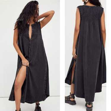 Free people endless summer pintuck midi dress S