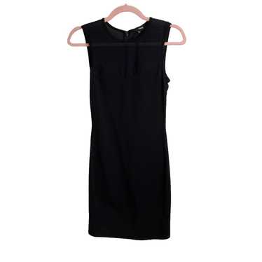 Wilfred Free Aritzia Black Mesh Sleeveless Dress