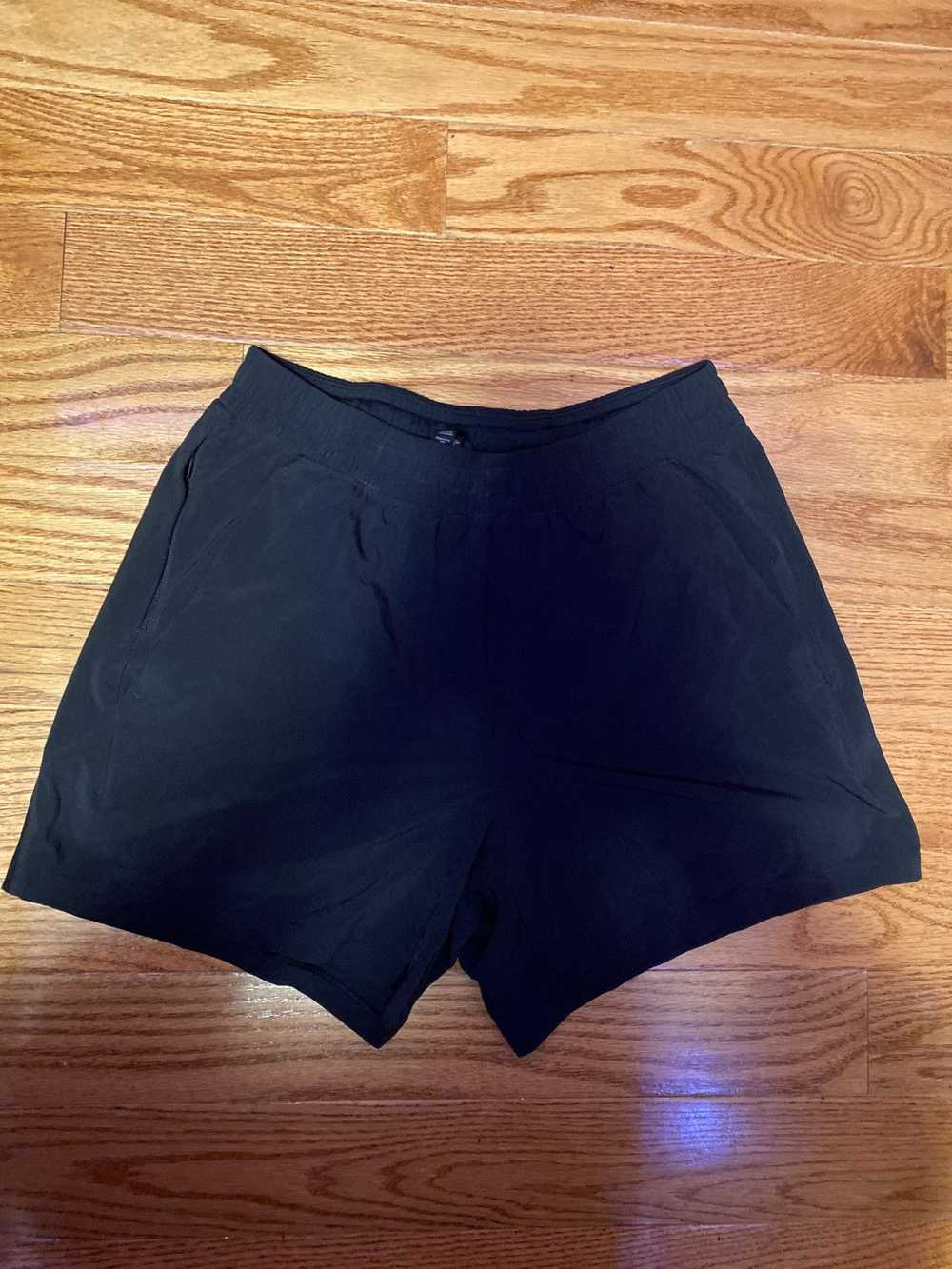 Lululemon Black LuLuLemon Running Shorts medium - image 1