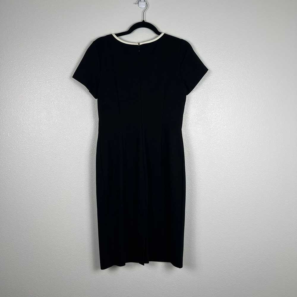 Talbots Short Sleeve Sheath Dresa - image 5