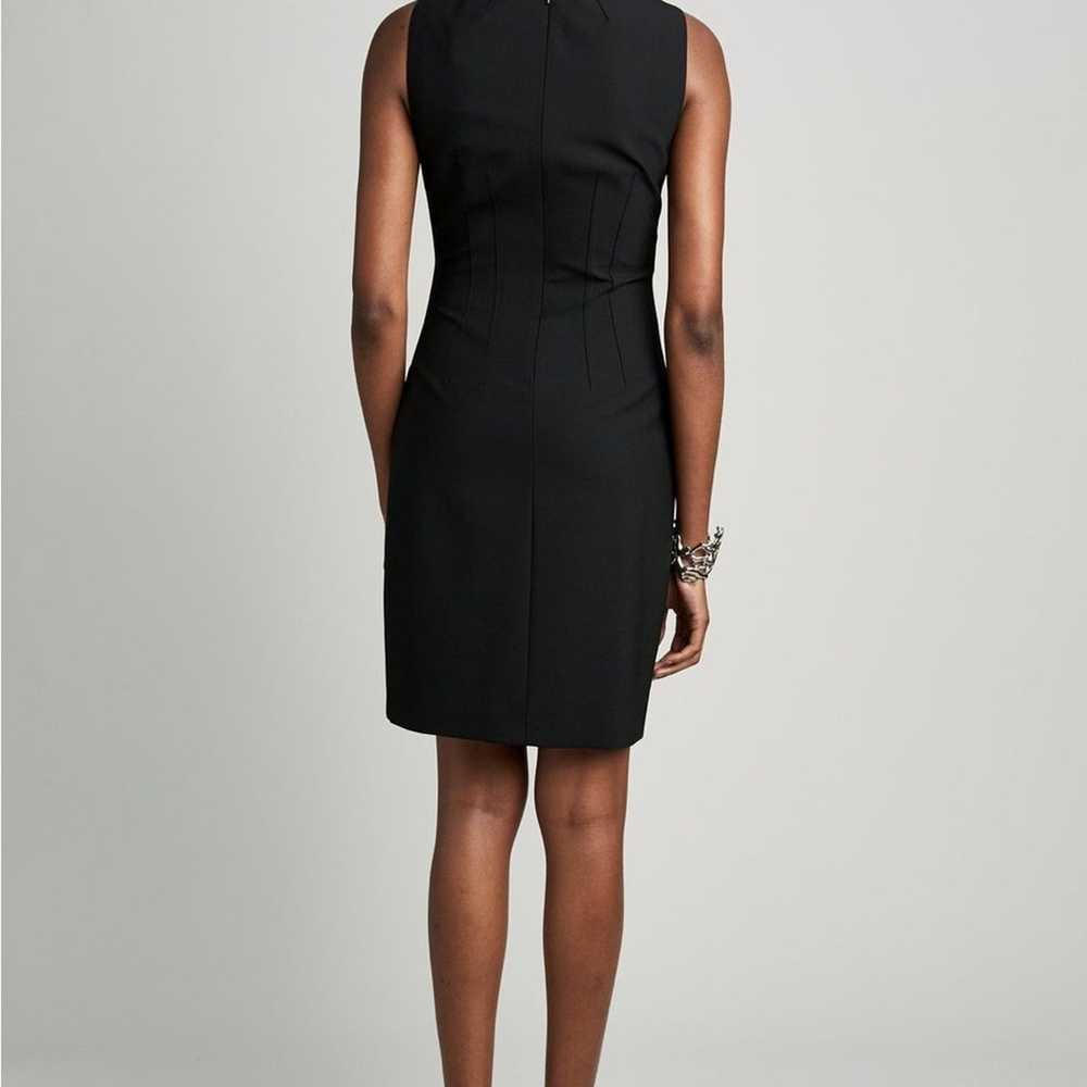 Elie Tahari black sleeveless zip back knee length… - image 11