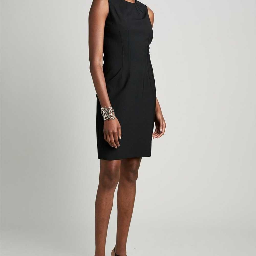 Elie Tahari black sleeveless zip back knee length… - image 6