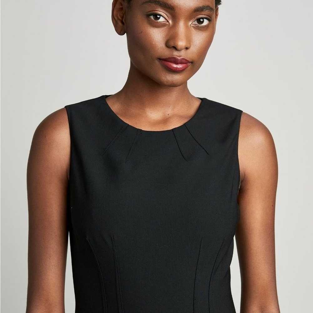 Elie Tahari black sleeveless zip back knee length… - image 7