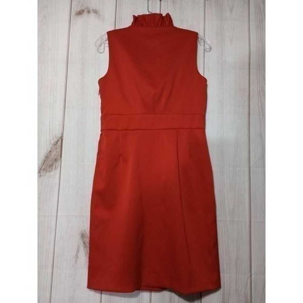 Jessica Howard Dress Ladies 10 Red Ruffle - image 2