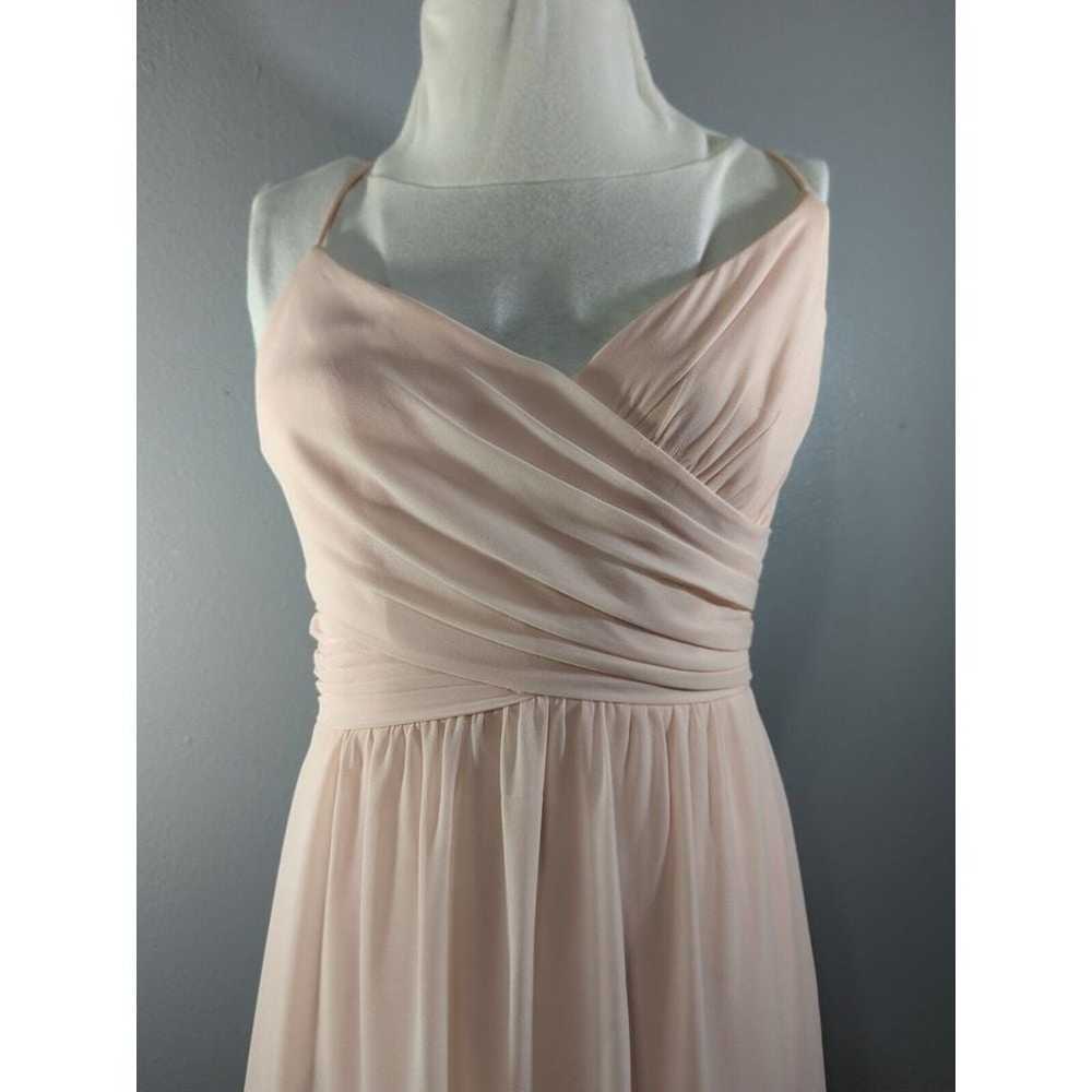 Levkoff Womens Pink Chiffon Spaghetti Strap Forma… - image 2