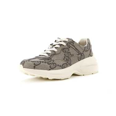 GUCCI Rhyton Sneakers Jumbo GG Coated Canvas