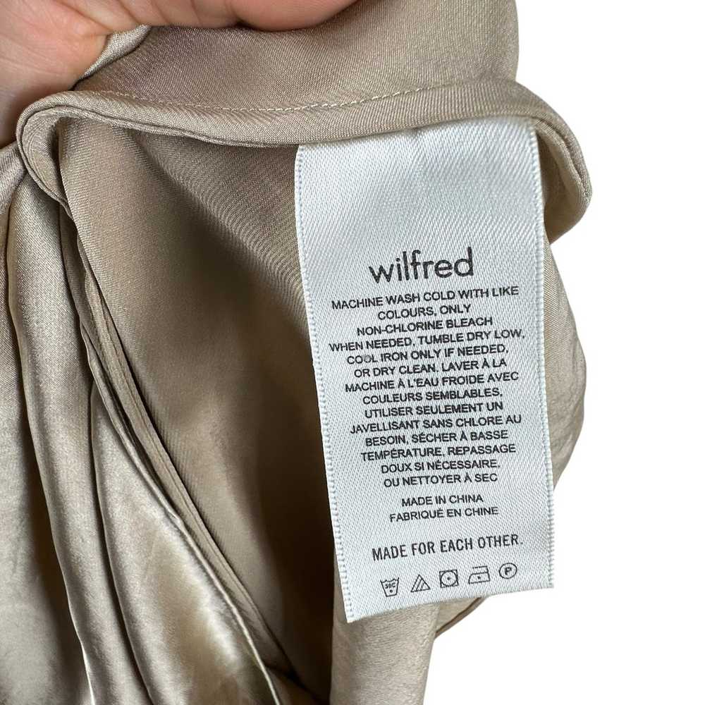 WILFRED Only Slip Satin Midi Dress Women's Size X… - image 6