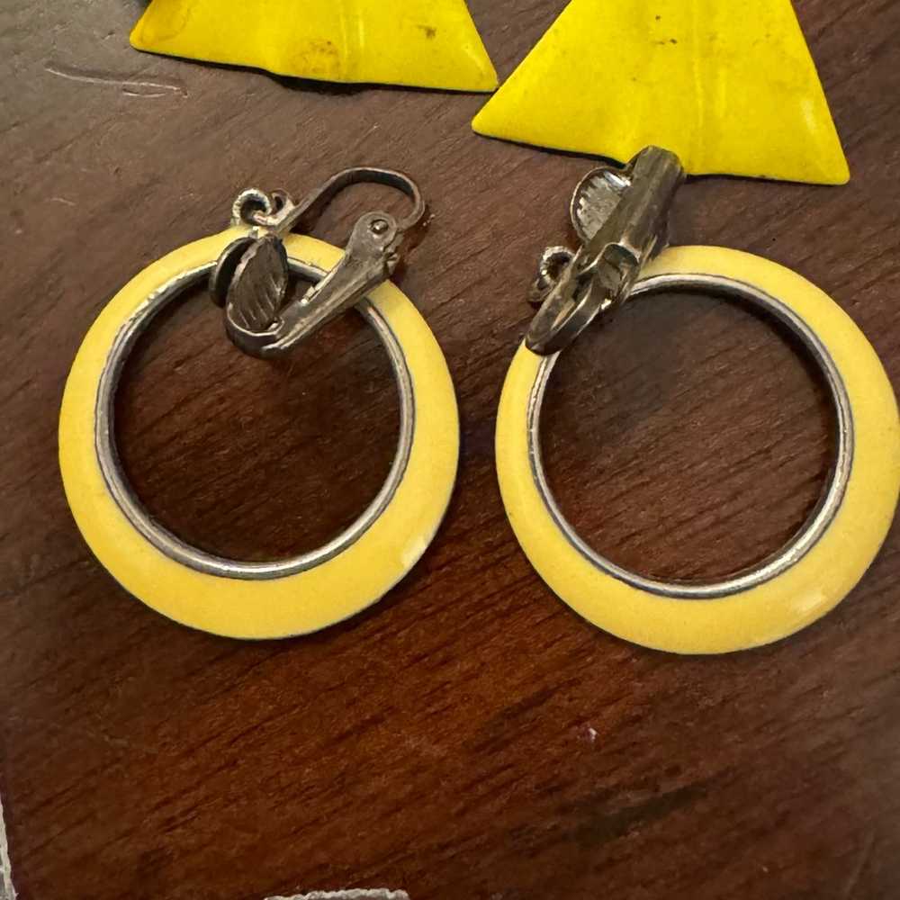 Lot of VTG Earrings for Crafting Some Wearable - image 8